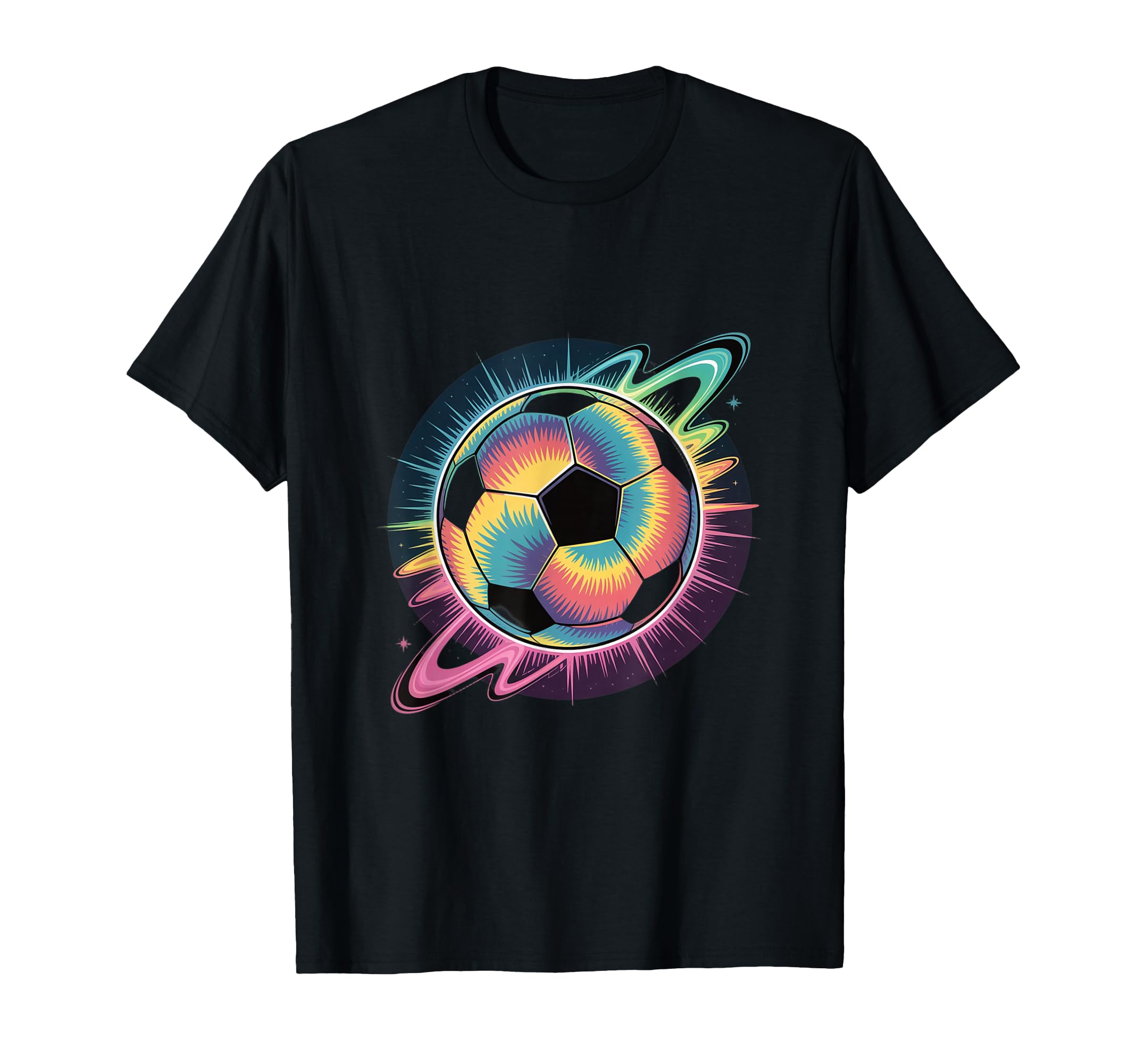 Galaxy Soccer Ball Space Players T-Shirt - Trendy Graphic Unisex - T-Shirt, Sweatshirt, Hoodie