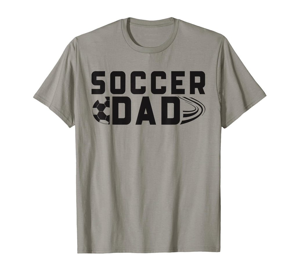 Father Son Daughter Soccer Dad T-Shirt - Fun Novelty Design for Adults - T-Shirt, Sweatshirt, Hoodie
