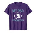My Dad Is Rockstar Daddy Father Sday T-Shirt - Trendy Graphic for Adults - T-Shirt, Sweatshirt, Hoodie