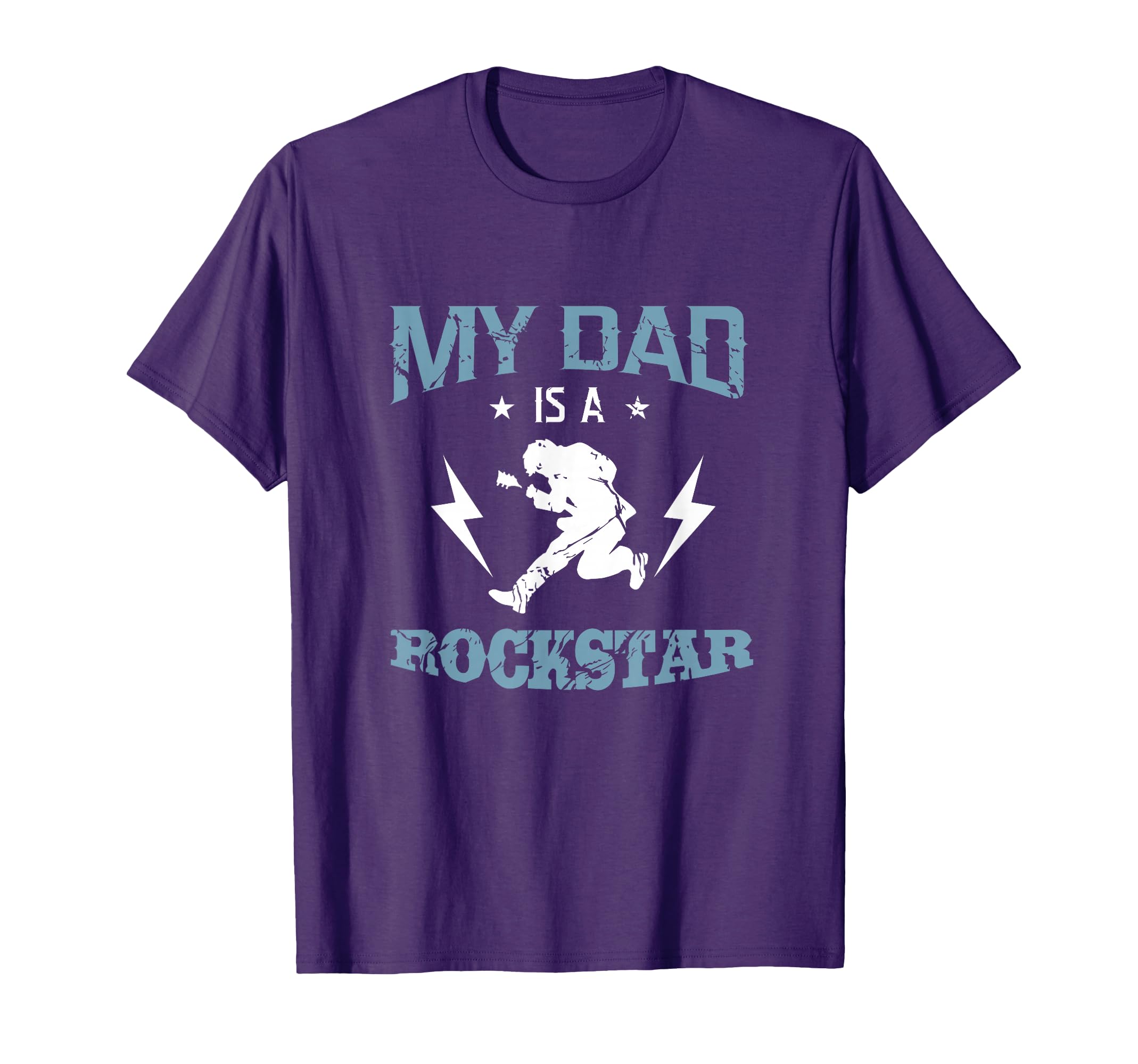 My Dad Is Rockstar Daddy Father Sday T-Shirt - Trendy Graphic for Adults - T-Shirt, Sweatshirt, Hoodie