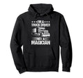 Truck Driver Trucker Freighter Hoodie - Casual Everyday Wear Men Women - T-Shirt, Sweatshirt, Hoodie