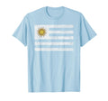 Uruguay National Flag Coat Arms T-Shirt - Aesthetic Graphic for Adults - T-Shirt, Sweatshirt, Hoodie