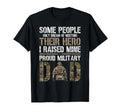 Proud Military Dad Military Father T-Shirt - Novelty Apparel Men Women - T-Shirt, Sweatshirt, Hoodie