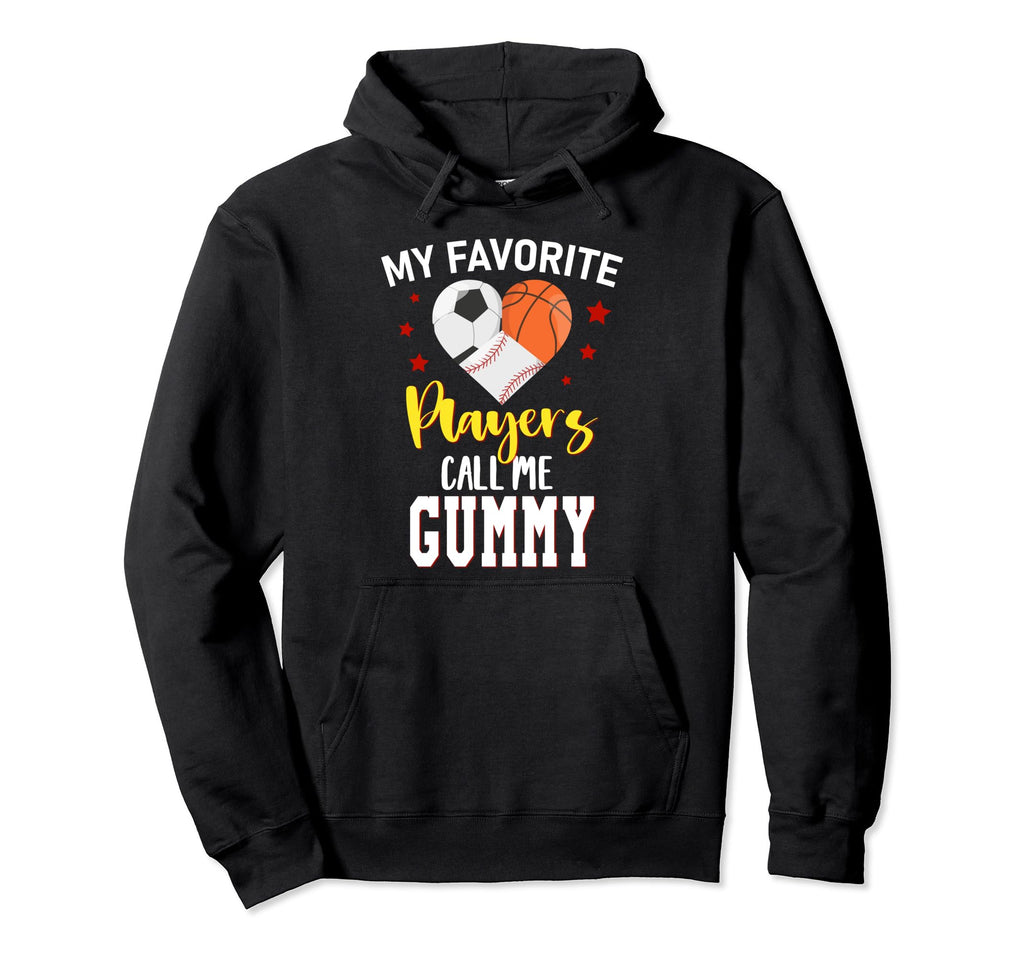 My Favorite Players Baseball Basketball Hoodie - Trendy Graphic Unisex - T-Shirt, Sweatshirt, Hoodie