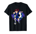 Dabbing Soccer Australia Jersey Floral T-Shirt - Custom Art Print Unisex - T-Shirt, Sweatshirt, Hoodie