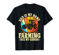 Dad Is My Name Farming Is My Game T-Shirt - Custom Art Print for Adults - T-Shirt, Sweatshirt, Hoodie