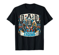Dad Fathers Day Dad Singing Legend Dad T-Shirt - Minimalist Print Men Women - T-Shirt, Sweatshirt, Hoodie