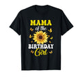 Mama Birthday Sunflower Party Family T-Shirt - Graphic Print for Adults - T-Shirt, Sweatshirt, Hoodie