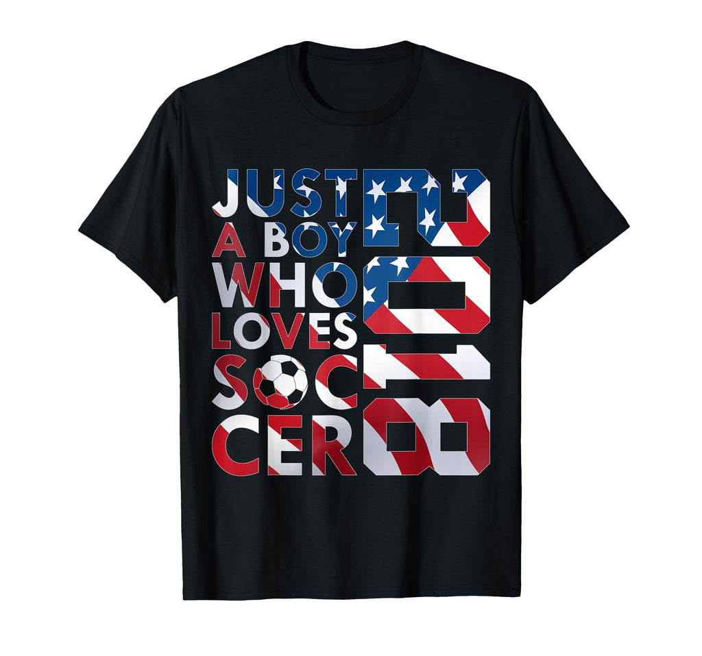 2018 Just Who Loves Soccer 8Th Birthday T-Shirt - Minimalist Print Unisex - T-Shirt, Sweatshirt, Hoodie