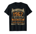 Born September 1967 Birthday September T-Shirt - Graphic Print Men Women - T-Shirt, Sweatshirt, Hoodie