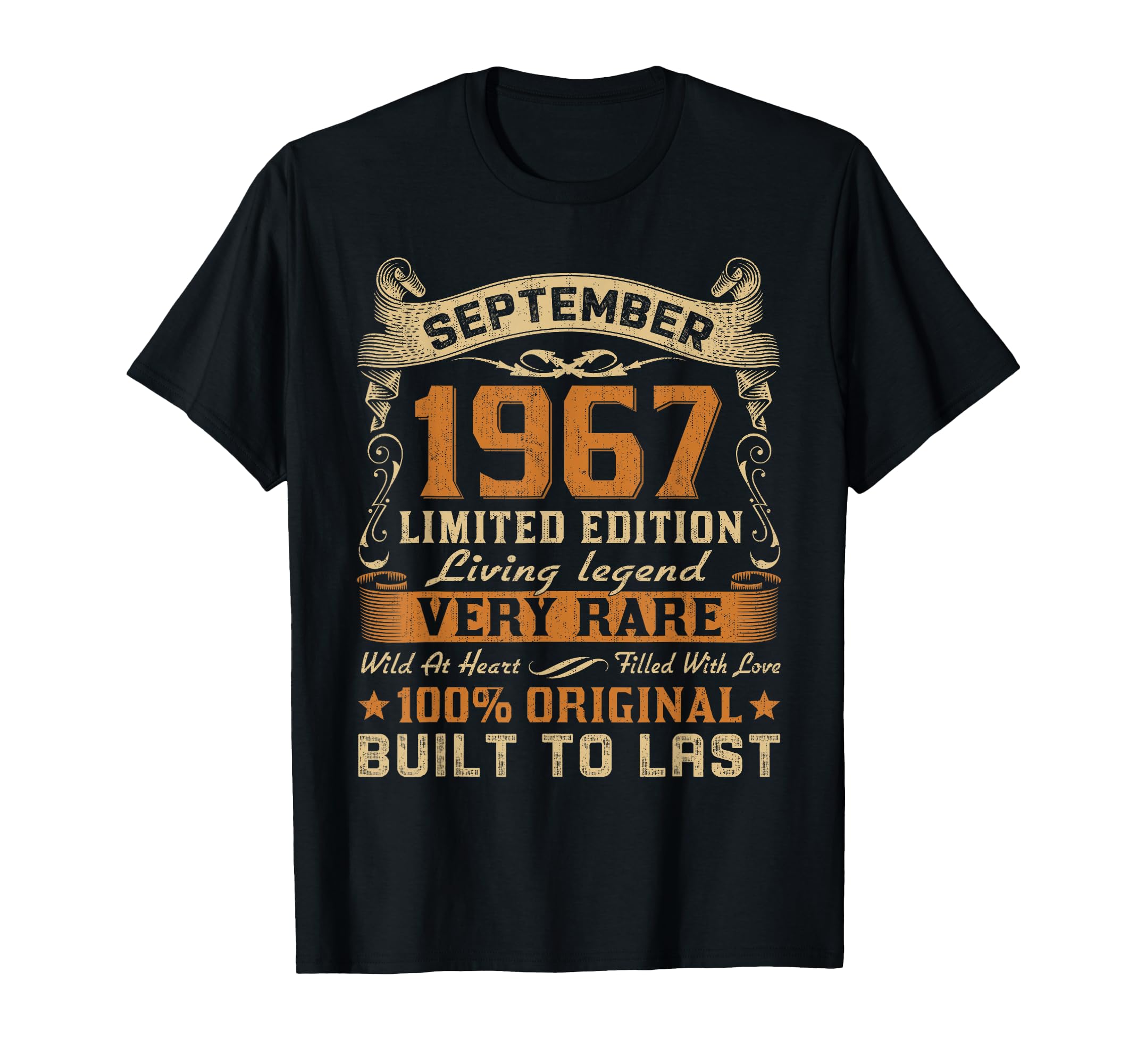 Born September 1967 Birthday September T-Shirt - Graphic Print Men Women - T-Shirt, Sweatshirt, Hoodie