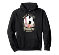 Baseball Soccer Mom Both Busy Raising Hoodie - Streetwear Style Unisex - T-Shirt, Sweatshirt, Hoodie
