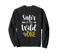 Sister Wild One Birthday 1St Party Sweatshirt - Minimalist Print Men Women - T-Shirt, Sweatshirt, Hoodie