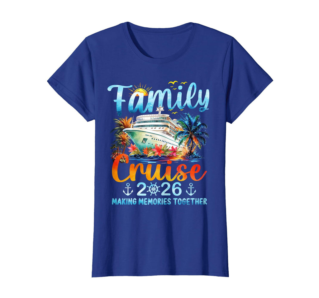 Family Cruise 2026 Making Memories T-Shirt - Minimalist Print for Adults - T-Shirt, Sweatshirt, Hoodie