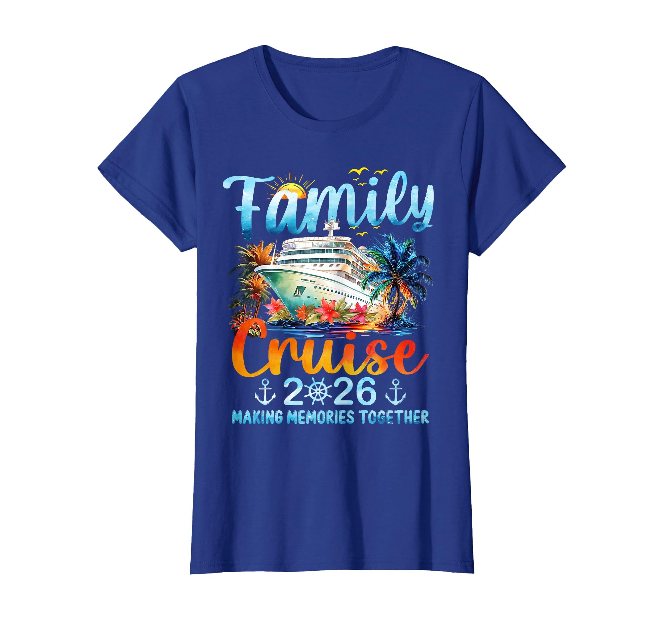 Family Cruise 2026 Making Memories T-Shirt - Minimalist Print for Adults - T-Shirt, Sweatshirt, Hoodie