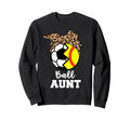 Ball Aunt Funny Soccer Softball Sweatshirt - Aesthetic Graphic for Adults - T-Shirt, Sweatshirt, Hoodie