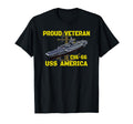 Aircraft Carrier Uss America Cva T-Shirt - Casual Everyday Wear for Adults - T-Shirt, Sweatshirt, Hoodie