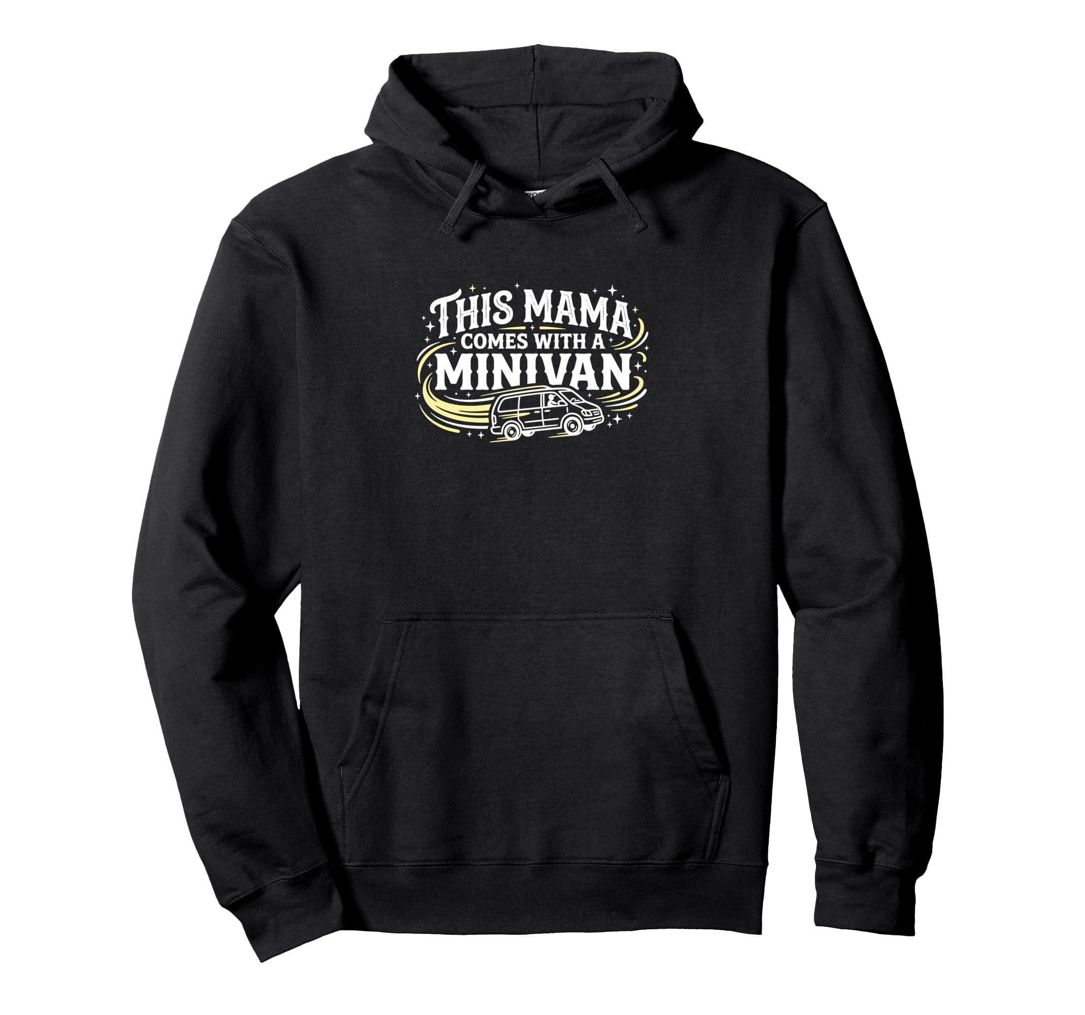 This Mama Comes Minivan Soccer Practice Hoodie - Minimalist Print Unisex - T-Shirt, Sweatshirt, Hoodie