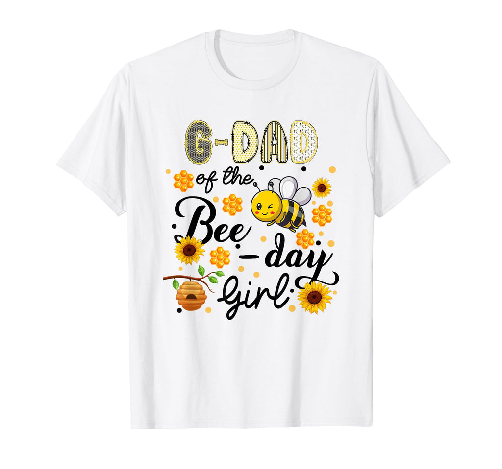G Dad Bee Day Funny Bee Birthday Party T-Shirt - Custom Art Print Unisex - T-Shirt, Sweatshirt, Hoodie