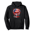 Soccer Drip American Flag 4Th July Hoodie - Unique Graphic for Adults - T-Shirt, Sweatshirt, Hoodie