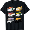 Sushi Cats Lover Cat Kawaii Anime Neko - Adult & Kids T-Shirts, Sweatshirts & Hoodies apparel design preview 1