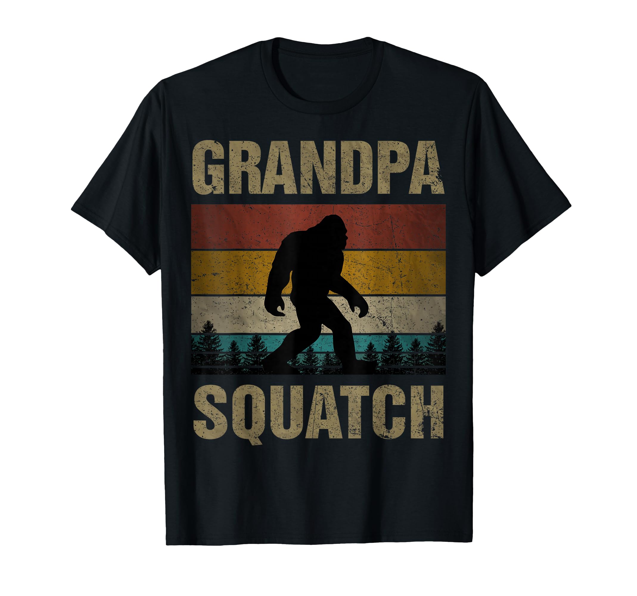 Grandpa Squatch Bigfoot Grandpa T-Shirt - Aesthetic Graphic for Adults - T-Shirt, Sweatshirt, Hoodie