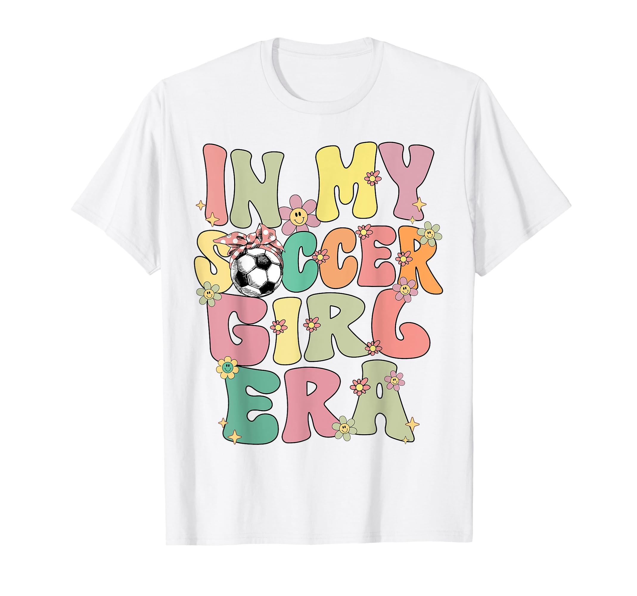My Soccer Era Groovy Soccer Soccer T-Shirt - Casual Everyday Wear Men Women - T-Shirt, Sweatshirt, Hoodie