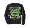 Big Cousin Birthday Soccer Player Bday Sweatshirt - Trendy Graphic Unisex - T-Shirt, Sweatshirt, Hoodie
