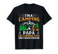Papa Camping Fathers Day Funny T-Shirt - Custom Art Print for Adults - T-Shirt, Sweatshirt, Hoodie