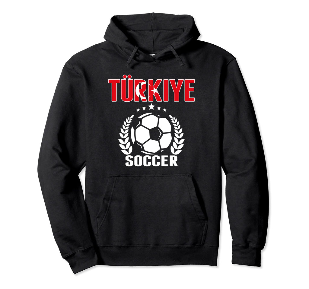 Turkiye Soccer Fans Jersey Proud Hoodie - Minimalist Print Men Women - T-Shirt, Sweatshirt, Hoodie