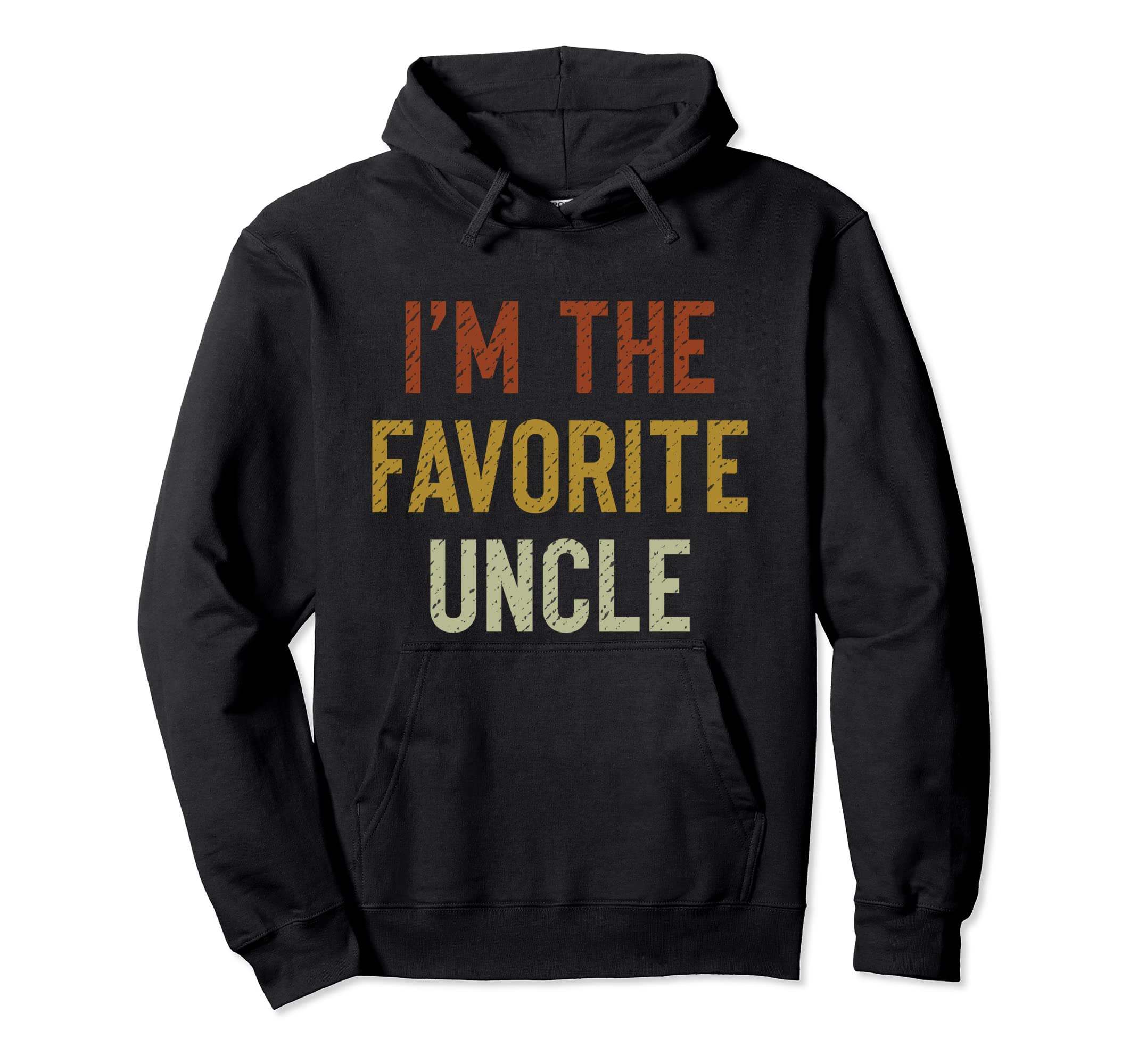 Favorite Uncle Hoodie - Minimalist Print Unisex - T-Shirt, Sweatshirt, Hoodie