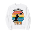 Cat Best Cat Dad Ever Funny Dad Fathers Sweatshirt - Trendy Graphic Unisex - T-Shirt, Sweatshirt, Hoodie