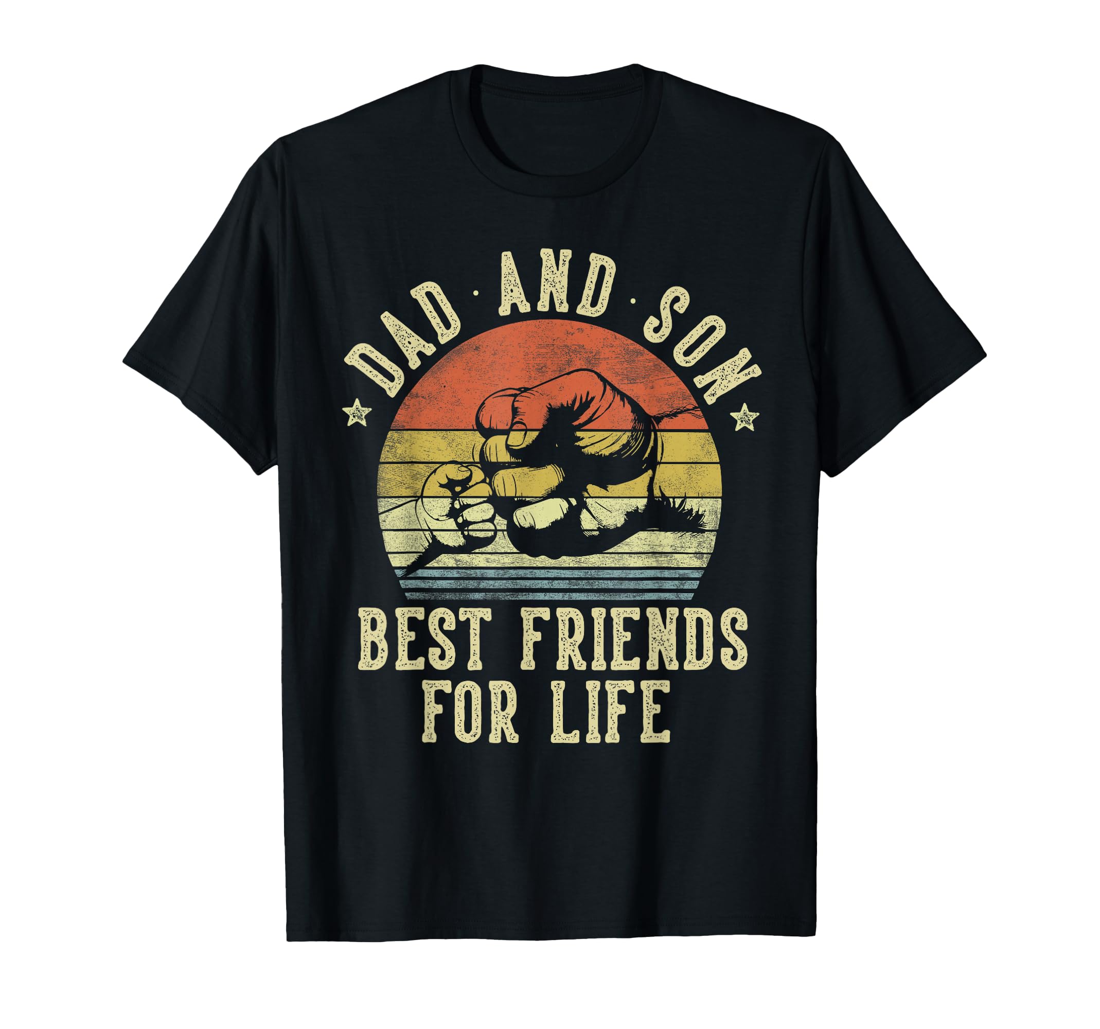 Dad And Son Best Friends Life T-Shirt - Fun Novelty Design for Adults - T-Shirt, Sweatshirt, Hoodie