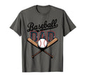 Funny Baseball Dad Fathers Day Game T-Shirt - Minimalist Print for Adults - T-Shirt, Sweatshirt, Hoodie