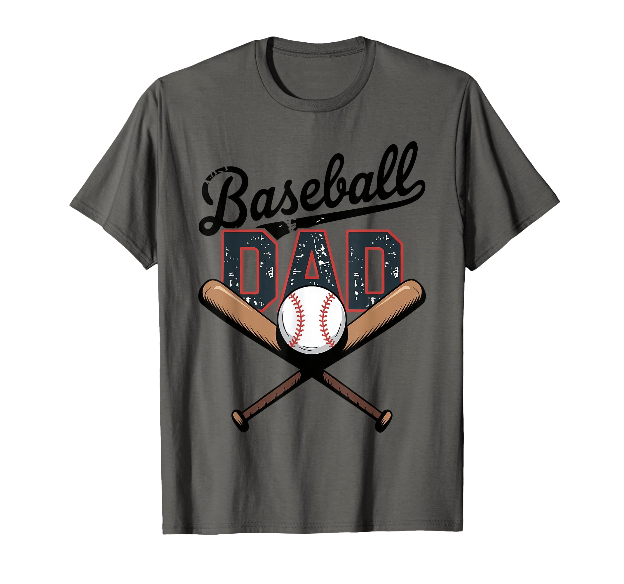 Funny Baseball Dad Fathers Day Game T-Shirt - Minimalist Print for Adults - T-Shirt, Sweatshirt, Hoodie