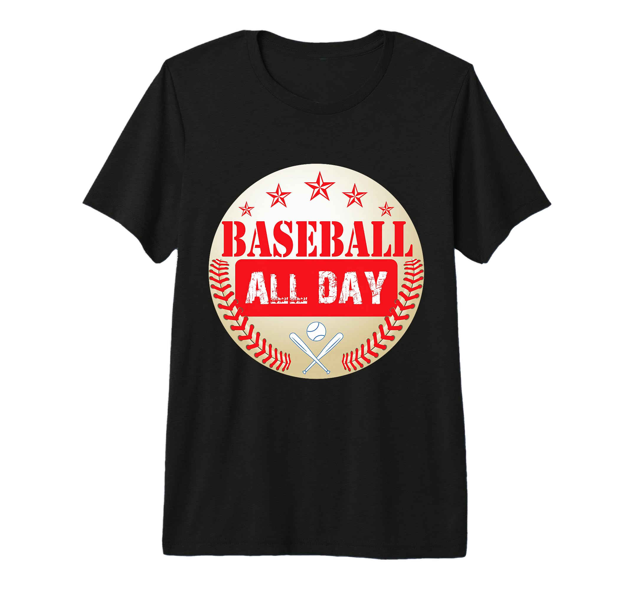 Baseball All Day Baseball Player T-Shirt - Casual Everyday Wear Unisex - T-Shirt, Sweatshirt, Hoodie