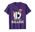 Busy Raising Ballers Baseball Soccer T-Shirt - Streetwear Style Unisex - T-Shirt, Sweatshirt, Hoodie