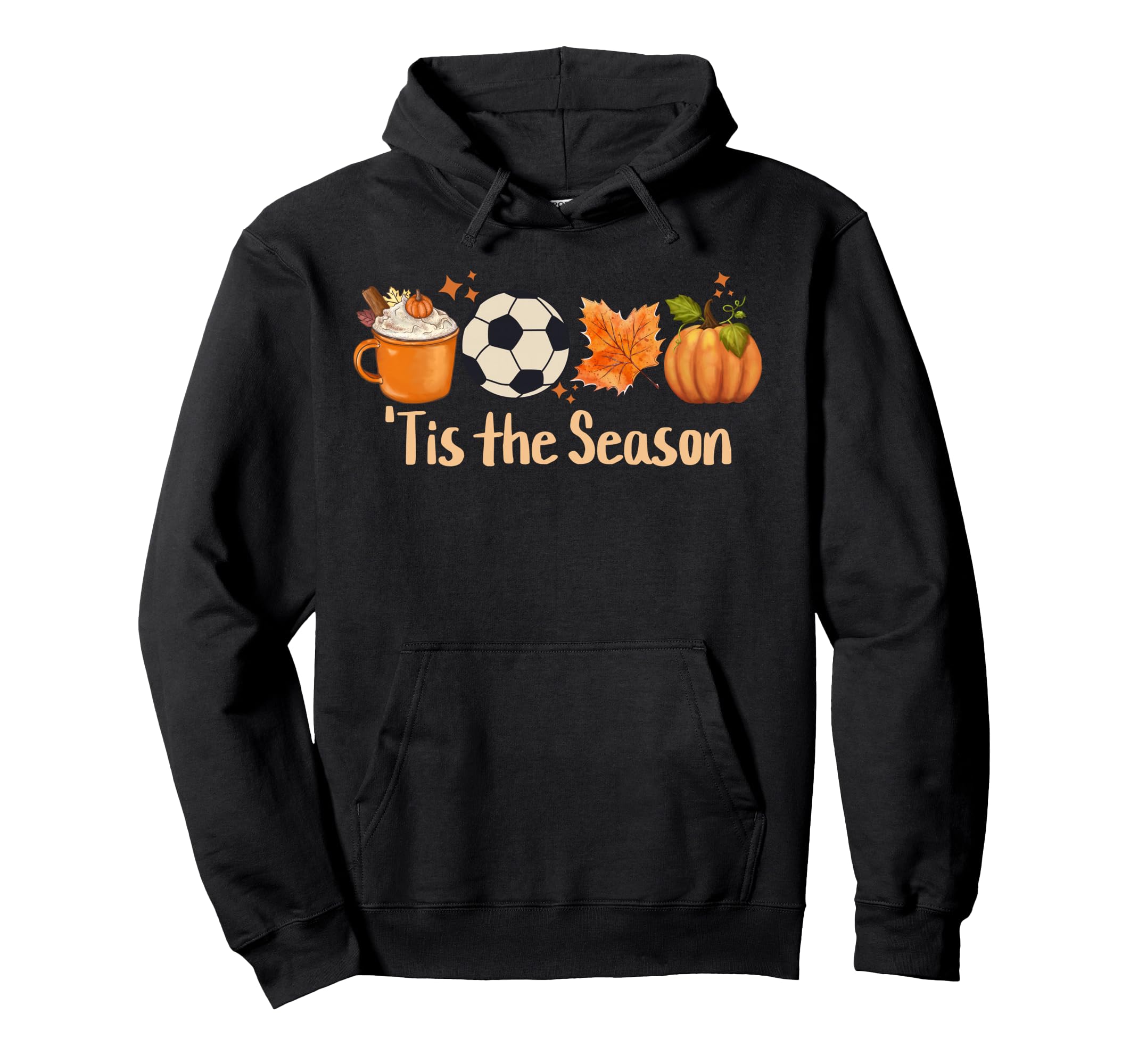Tis Season Soccer Hoodie - Novelty Apparel Unisex - T-Shirt, Sweatshirt, Hoodie