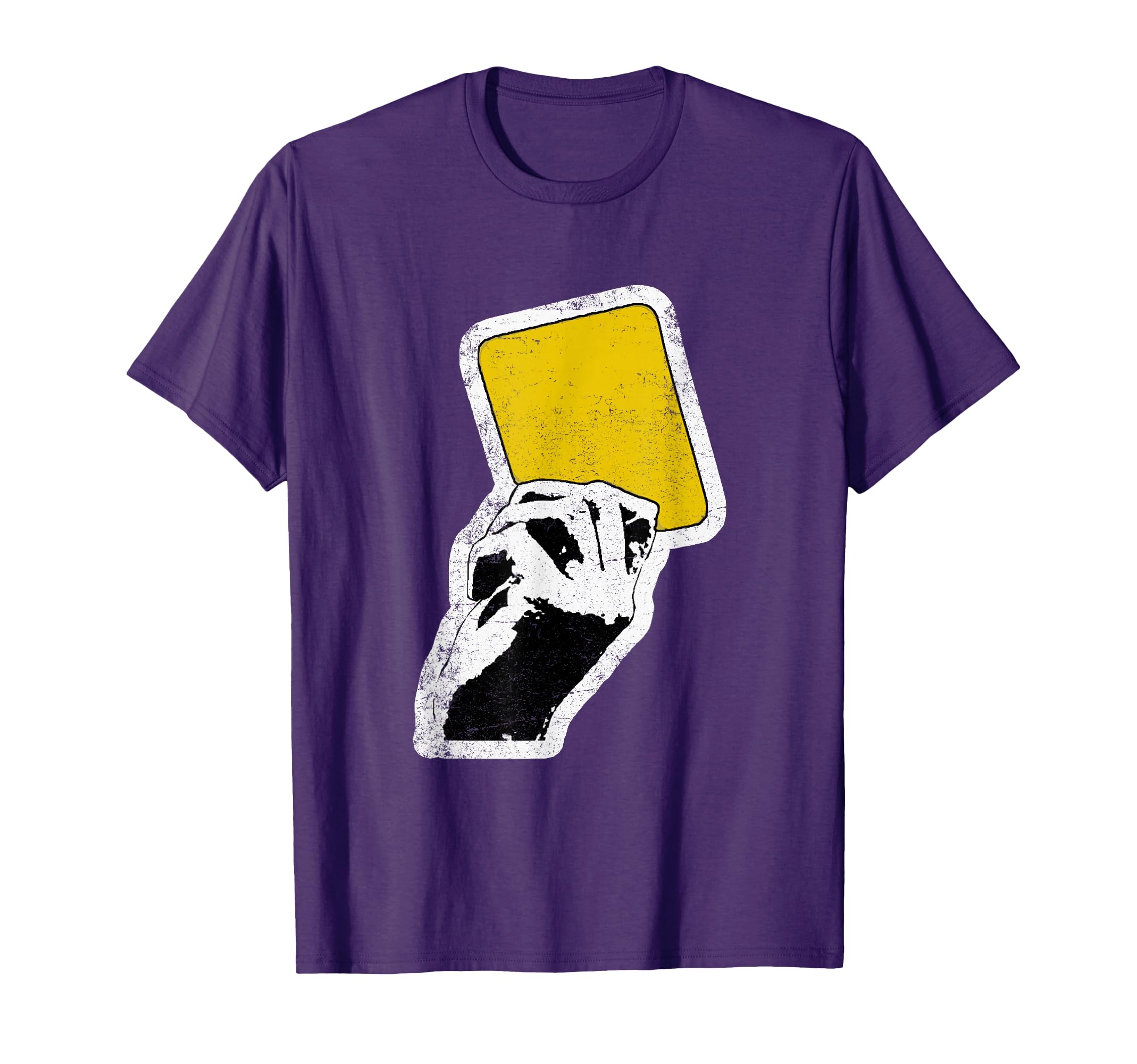 Referee Yellow Card Coach Sports T-Shirt - Aesthetic Graphic Men Women - T-Shirt, Sweatshirt, Hoodie