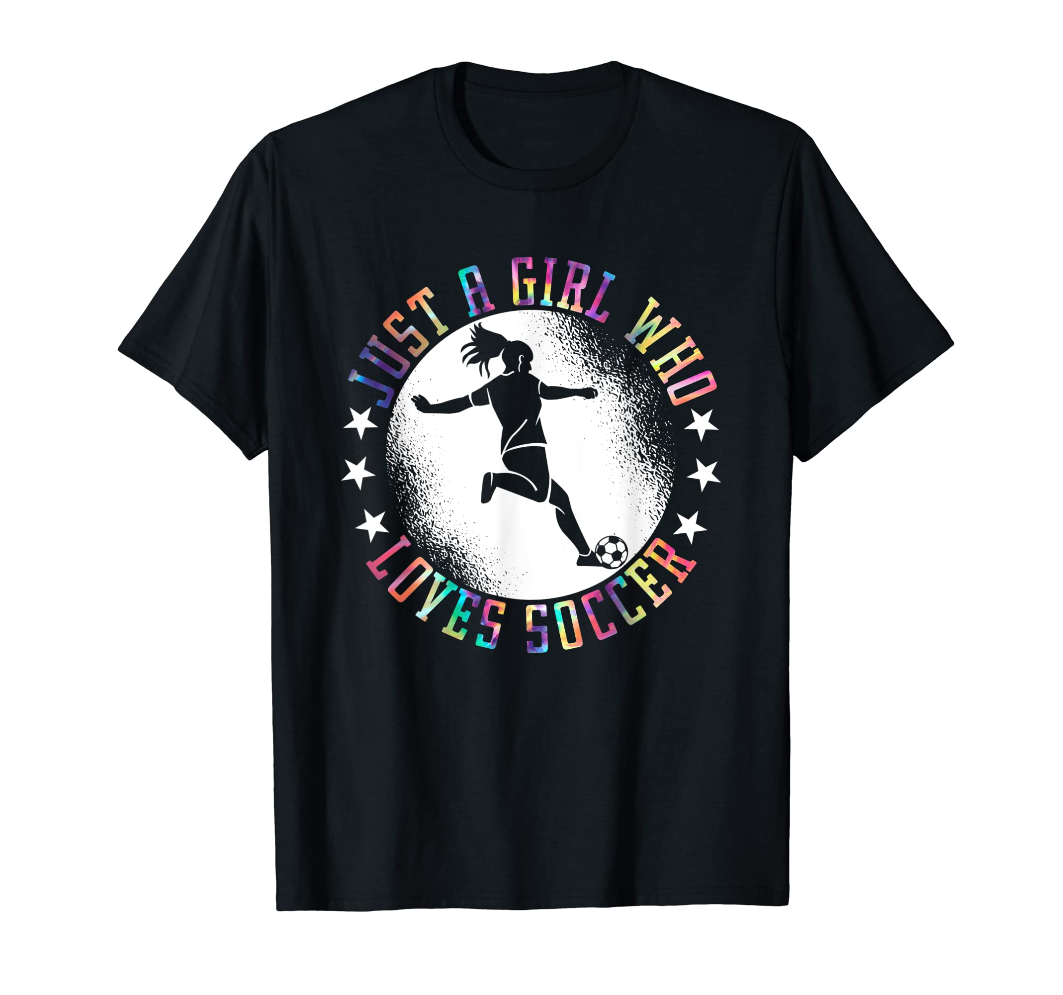 Just Who Loves Soccer Soccer T-Shirt - Minimalist Print Men Women - T-Shirt, Sweatshirt, Hoodie