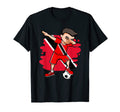 Dabbing Soccer Trinidad And Tobago Fans T-Shirt - Graphic Print Men Women - T-Shirt, Sweatshirt, Hoodie