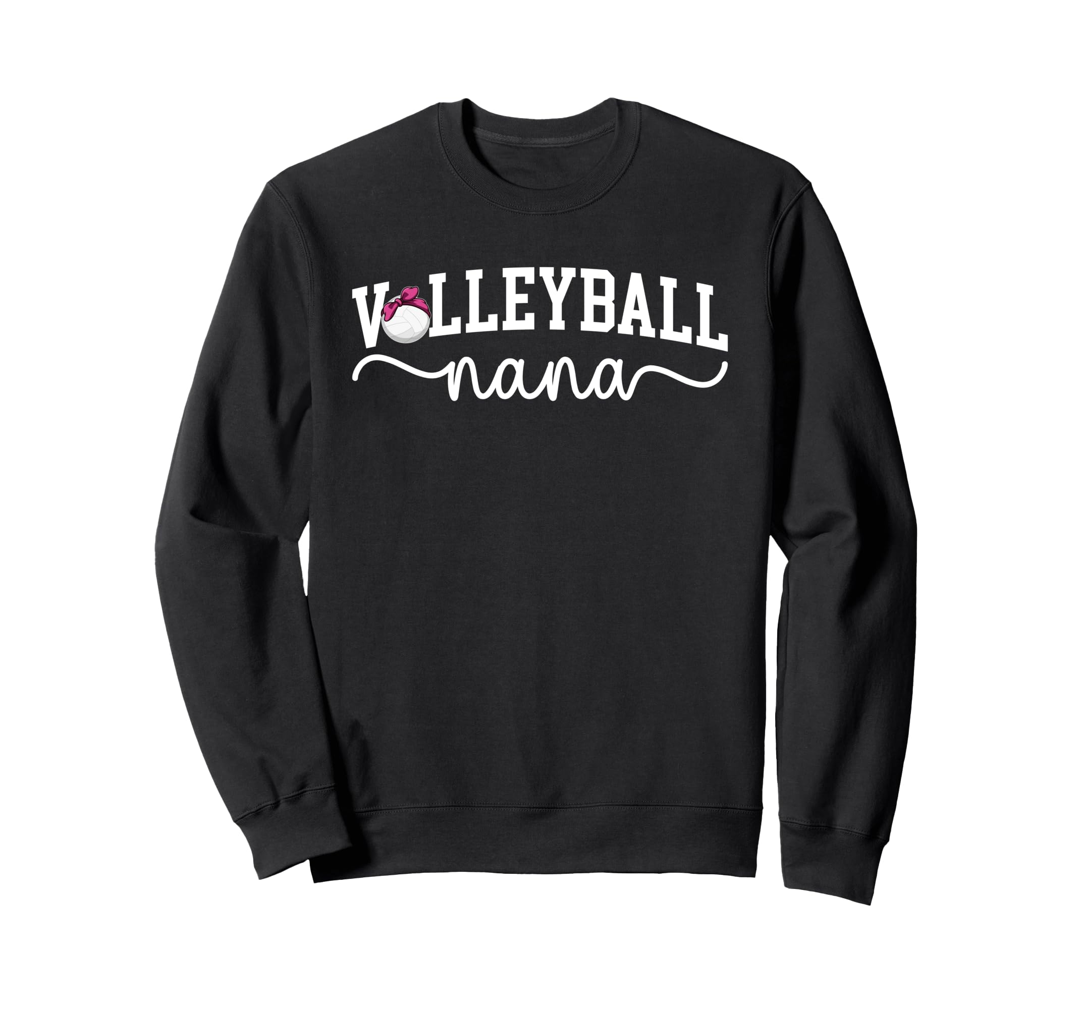 Volleyball Nana Grandma Nana Sweatshirt - Custom Art Print Men Women - T-Shirt, Sweatshirt, Hoodie