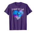 Dance Is Life Ballet Dancing Ballerina T-Shirt - Trendy Graphic Men Women - T-Shirt, Sweatshirt, Hoodie