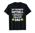 My Favourite Softball Player Calls Me T-Shirt - Novelty Apparel for Adults - T-Shirt, Sweatshirt, Hoodie