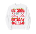Great Grandma Berry First Birthday Sweatshirt - Graphic Print Unisex - T-Shirt, Sweatshirt, Hoodie