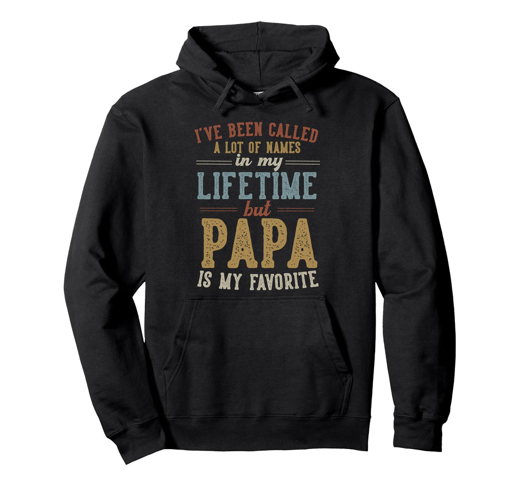 Papa Is My Favorite Name Fathers Day Hoodie - Aesthetic Graphic for Adults - T-Shirt, Sweatshirt, Hoodie