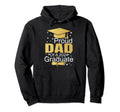 Proud Dad 2024 Graduate Class 2024 Hoodie - Unique Graphic Unisex - T-Shirt, Sweatshirt, Hoodie
