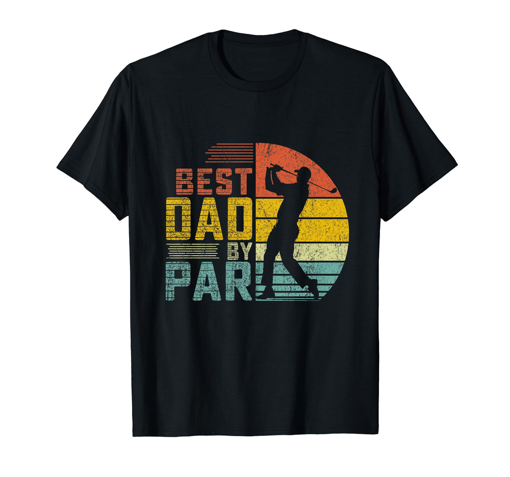 Best Dad Par Golfing Dad Golf Daddy T-Shirt - Aesthetic Graphic for Adults - T-Shirt, Sweatshirt, Hoodie