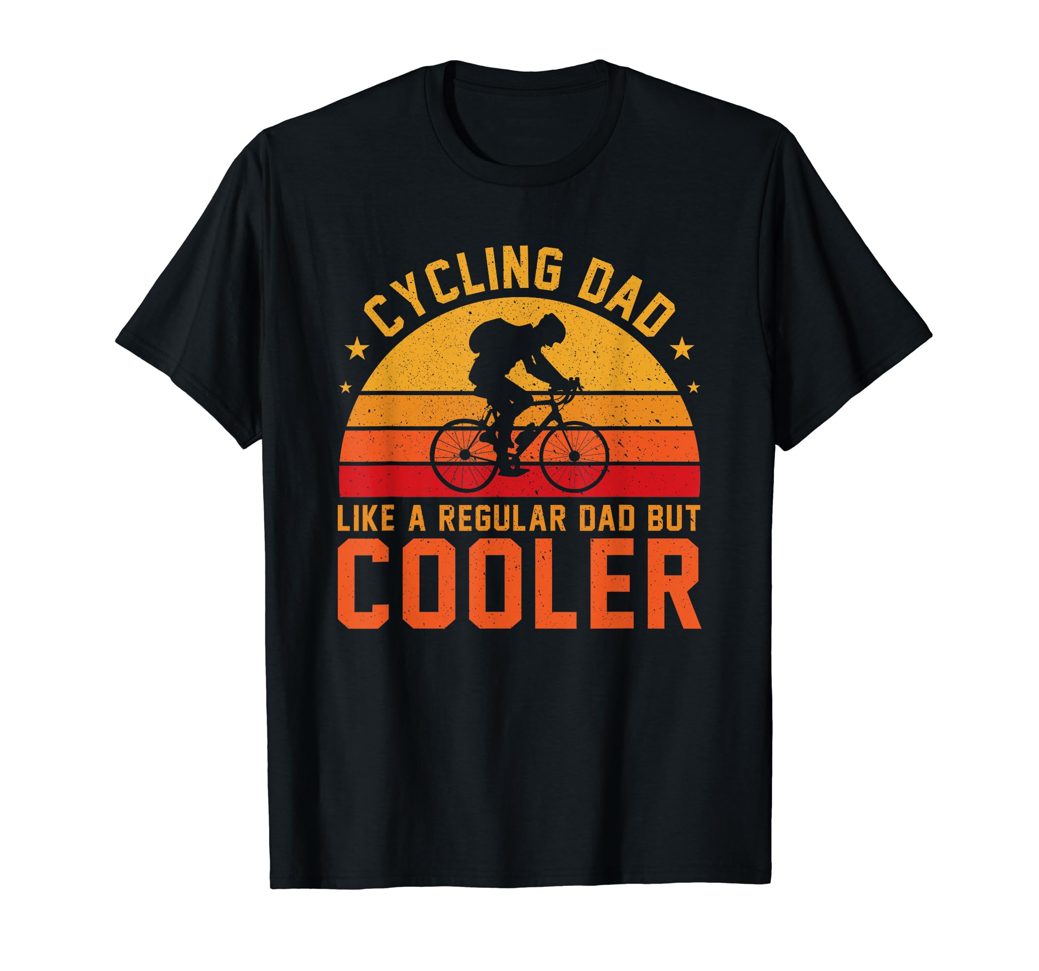 Cycling Dad Like Regular Dad But Cooler T-Shirt - Aesthetic Graphic Unisex - T-Shirt, Sweatshirt, Hoodie