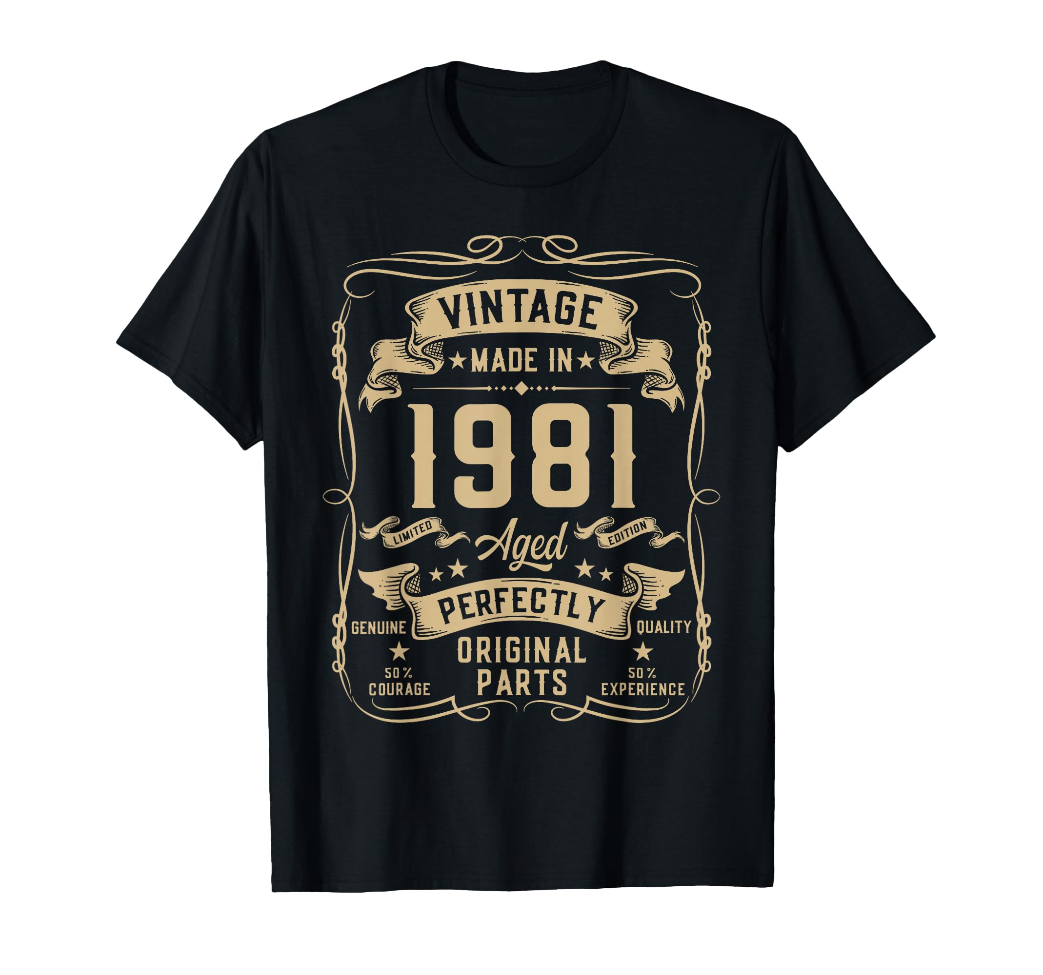 1981 45Yr 45Th Birthday Gifts 45 Years T-Shirt - Custom Art Print Unisex - T-Shirt, Sweatshirt, Hoodie